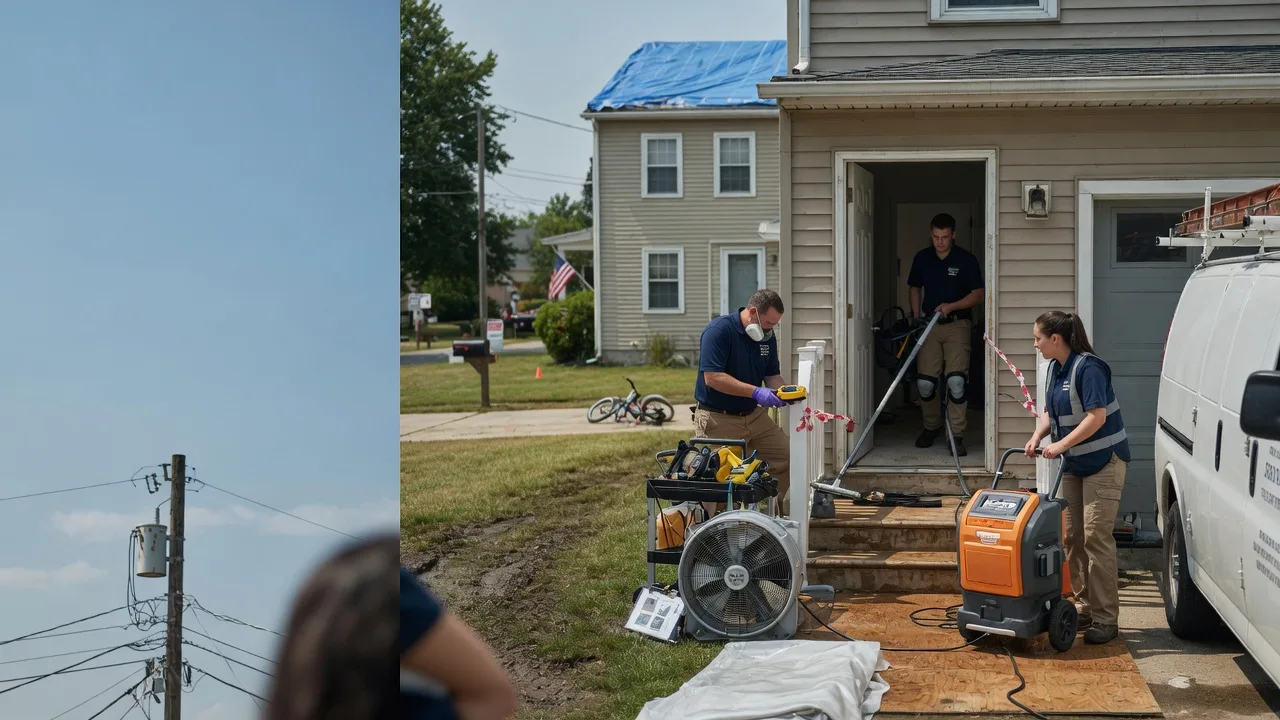 Water Damage Repair in Covington, IN near me
